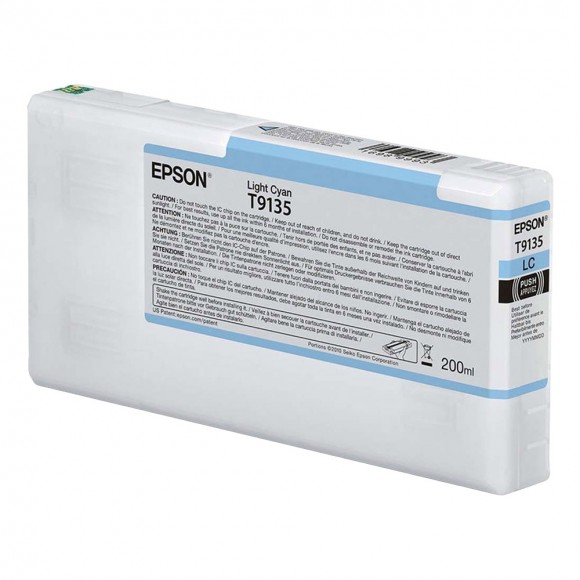 Epson Light Cyan Ink 200ml for SC-P5000 T9135